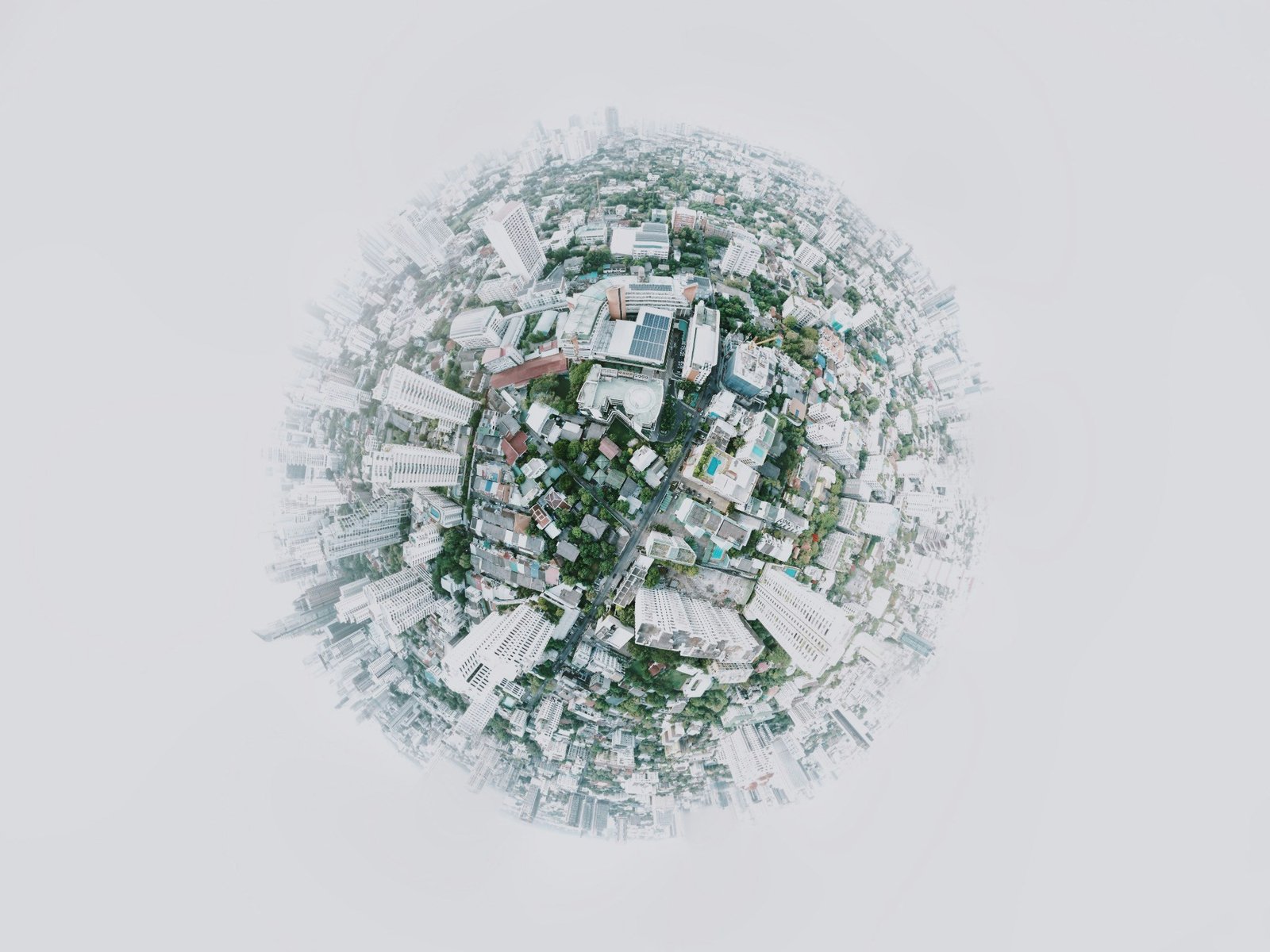 360 capture of a city